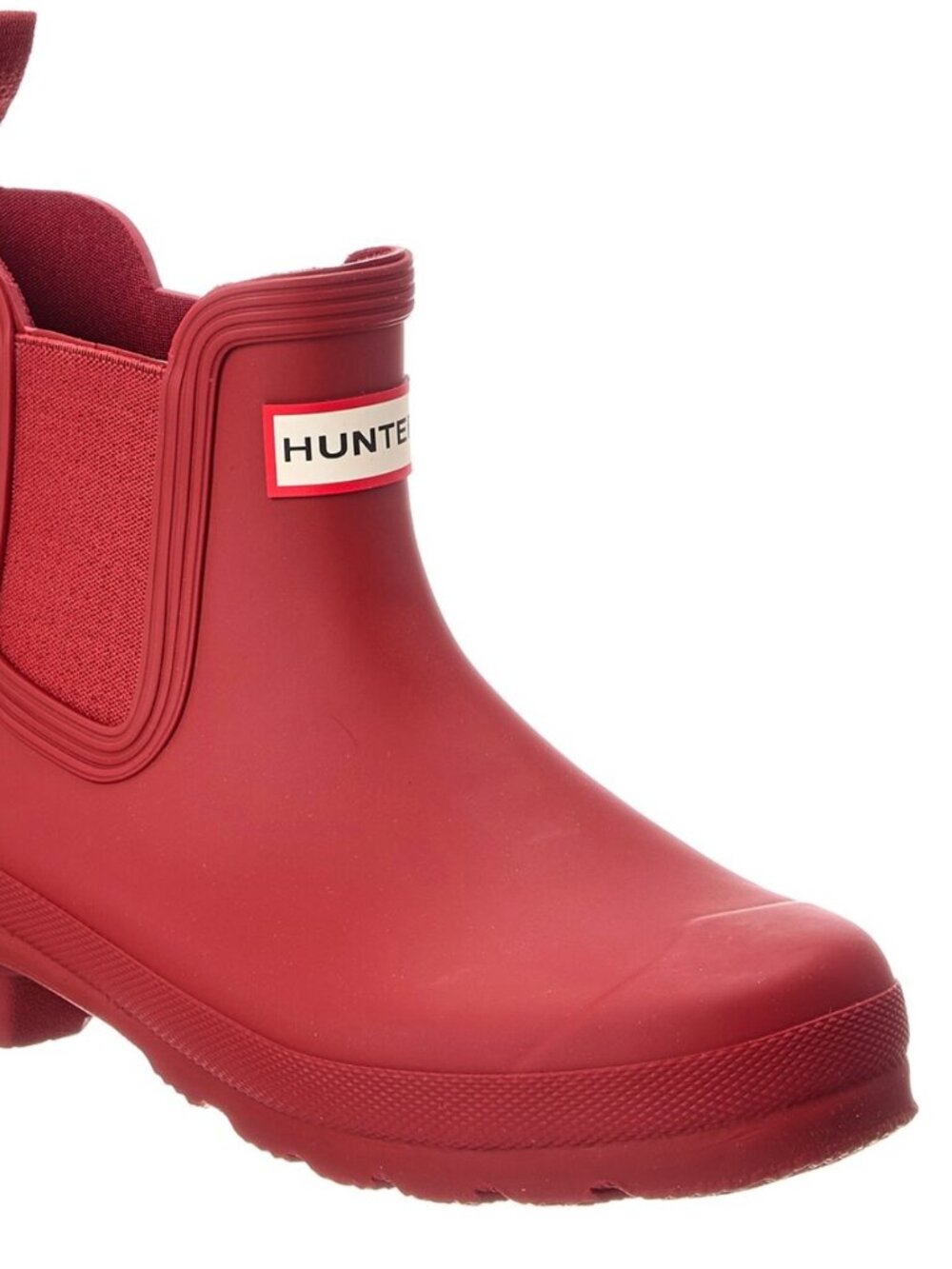 HUNTER WOMENS ORIGINAL CHELSEA GLOSS WOMEN RAIN BOOTS SIZE 7